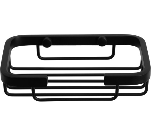 Мыльница подвесная Allen Brau Priority 14x9.5x3 см черный матовый 6.31016-31