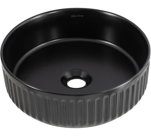 Раковина-чаша Allen Brau Fantasy 36х36х12 см черный 4.11032.31
