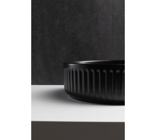 Раковина-чаша Allen Brau Fantasy 36х36х12 см черный 4.11032.31