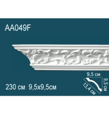 Карниз потолочный полиуретановый гибкий Perfect AA049F