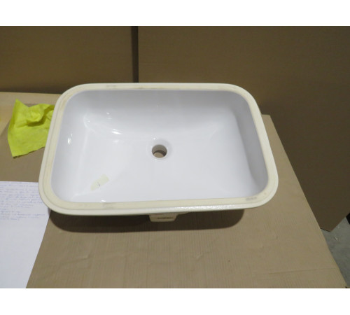 Раковина встраиваемая снизу GSI Pura 550х380 мм белый глянцевый 724311_УЦ/1