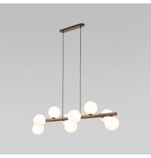 Подвесной светильник со стеклянными плафонами 10273 Estera Wood