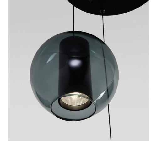Подвесной светильник 50258/3 LED дымчатый/бирюзовый