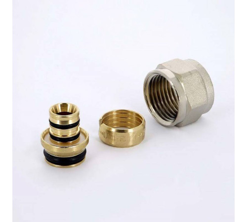 Соединитель обжимной Uni-Fitt 16x2.2 мм - 1/2 конус для полиэтиленовых труб 682N1612