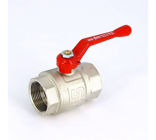 Кран шаровой Uni-Fitt полнопроходной ВВ рычаг 1 1/4 110L5000
