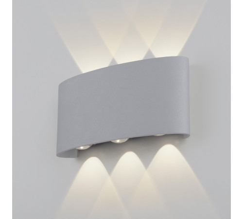 Пылевлагозащищенный светодиодный светильник Twinky Trio серый IP54 1551 Techno LED серый