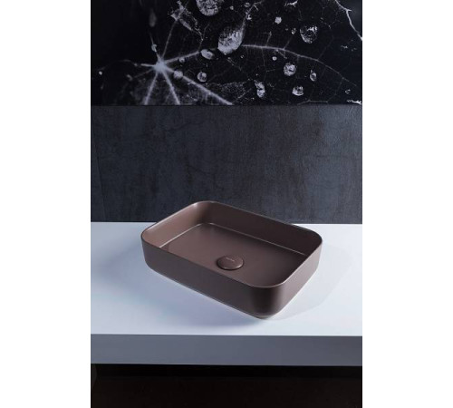 Раковина Allen Brau Fantasy 50 см коричневая 4.11021.TP