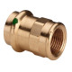 Муфта переходная пресс-В Viega Sanpress бронза 18х3/4 294519