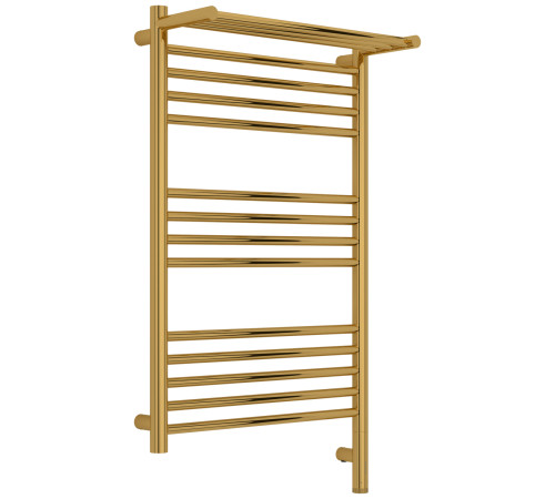 Полотенцесушитель электрический Сунержа Богема 3.1 с 1 полкой 50х80 см правый золото глянец 03-6007-8050