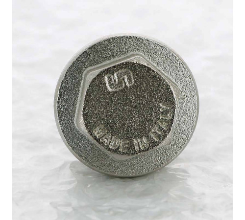 Заглушка никелированная Uni-Fitt 1 наружная резьба 608N4000