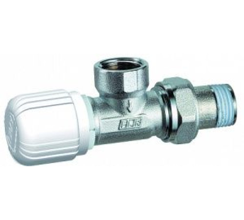 Вентиль термостатический угловой FAR с горизонтальной буксой 1/2 ВР FT 1625 12