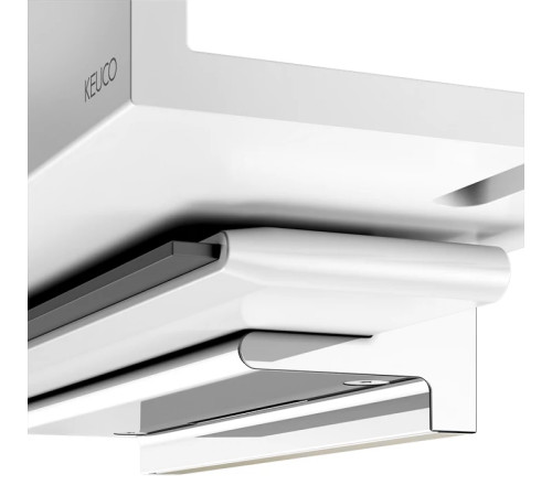 Полочка для душа съёмная Keuco Collection Reva со стеклоочистителем белый 12859 510000