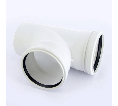 Тройник канализационный REHAU RAUPIANO PLUS 110/110/87° Max Flow 123005