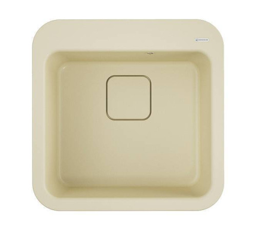 Кухонная мойка Omoikiri Tasogare 51-BE 51x51 см ваниль 4993736