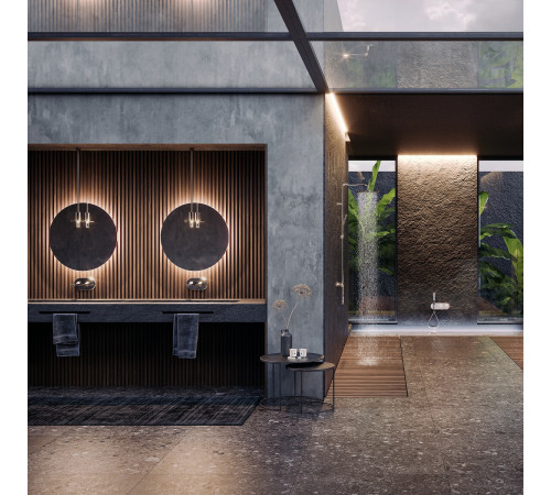 Смеситель для раковины BOSSINI Apice без донного клапана хром Z00549.030