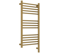 Полотенцесушитель электрический Сунержа Богема 3.1 прямая 400x800 мм правое состаренная латунь браш 051-6005-8040