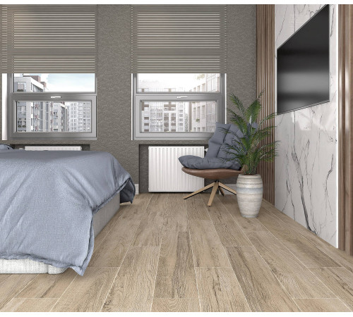 Керамогранит Laparet Rainwood табачный 19,6х119,5 см SG517320R