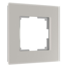 Рамка из стекла на 1 пост Senso дымчатый soft-touch W0013117
