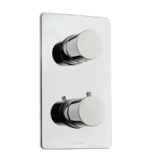 Внешняя часть термостата Bossini TEO Z00002.094 на 1-5 выходов Шлифованный никель