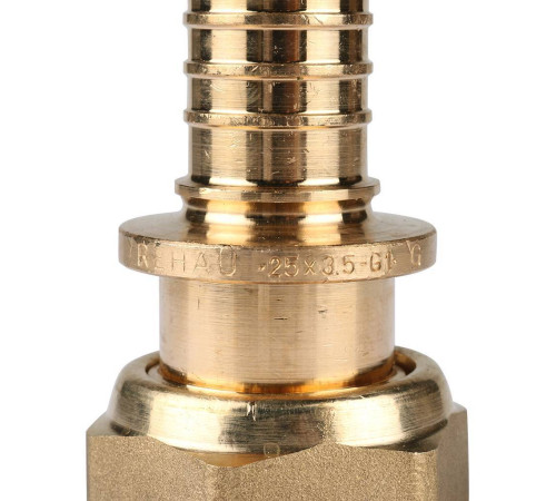 Переходник REHAU RAUTITAN RX+ с накидной гайкой 25-G 1 14563401001