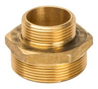 Ниппель переходной STOUT 2x1 1/4 НН латунный SFT-0003-002114