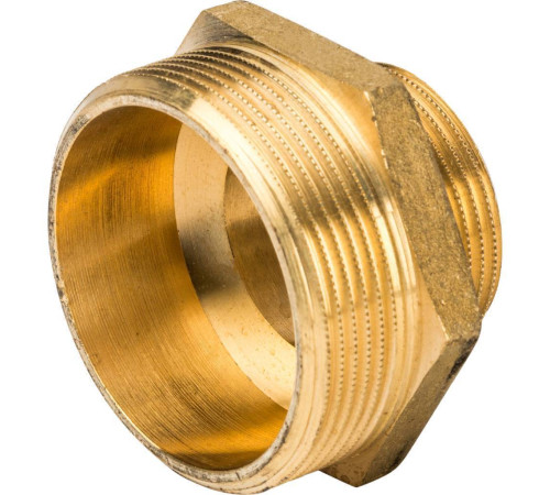 Ниппель переходной STOUT 2x1 1/4 НН латунный SFT-0003-002114