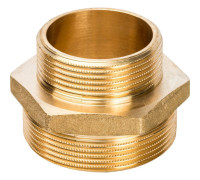 Ниппель переходной STOUT 2x1 1/2 НН латунный SFT-0003-002112