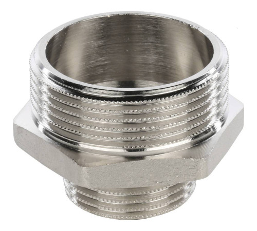 Ниппель переходной STOUT 1 1/2x1 НН никелированный SFT-0004-001121