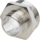 Ниппель переходной STOUT 1 1/2x1 НН никелированный SFT-0004-001121