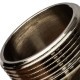 Ниппель переходной STOUT 1 1/2x1 1/4 НН никелированный SFT-0004-112114