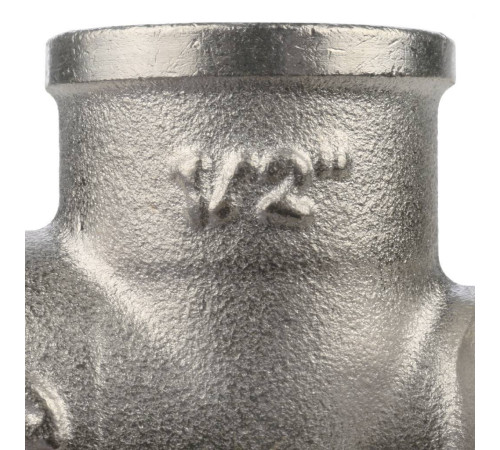 Угольник STOUT с креплением никелированный 1/2 ВР SFT-0039-000012