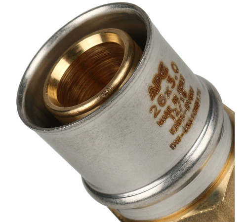 Переходник STOUT 26 мм x 3/4 с внутренней резьбой для металлопластиковых труб пресс SFP-0002-003426
