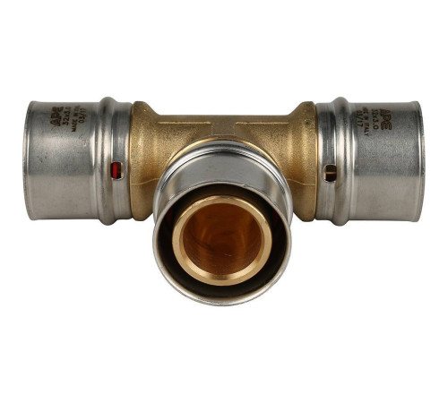 Тройник пресс STOUT равнопроходный 32x32x32 мм SFP-0006-323232