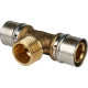 Тройник-переходник STOUT 32х1х32 мм с наружной резьбой пресс SFP-0008-320132