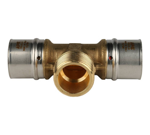 Тройник-переходник STOUT 32х1х32 мм с наружной резьбой пресс SFP-0008-320132