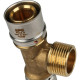 Тройник-переходник STOUT 32х1х32 мм с наружной резьбой пресс SFP-0008-320132