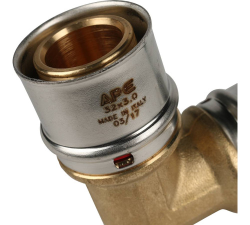 Угольник STOUT 90° 32х32 мм для металлопластиковых труб пресс SFP-0009-003232