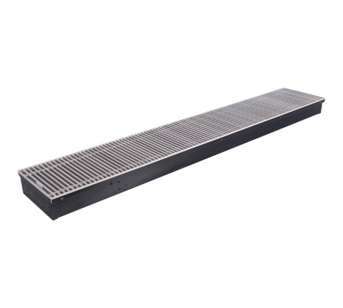 Конвектор внутрипольный STOUT SCN 80x240x1400 мм с роликовой решёткой SCN-1100-0824140