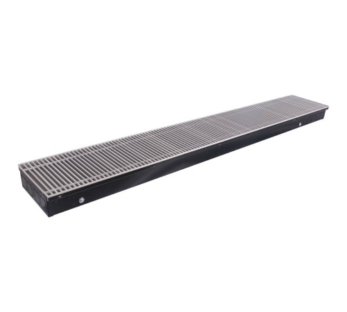 Конвектор внутрипольный STOUT SCN 80x240x1600 мм с роликовой решёткой SCN-1100-0824160