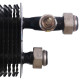 Конвектор внутрипольный STOUT SCN 80x240x1800 мм с роликовой решёткой SCN-1100-0824180