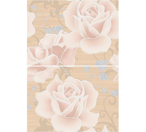 Панно Cersanit Miranda Flora Розы 50х35 см MW2M452