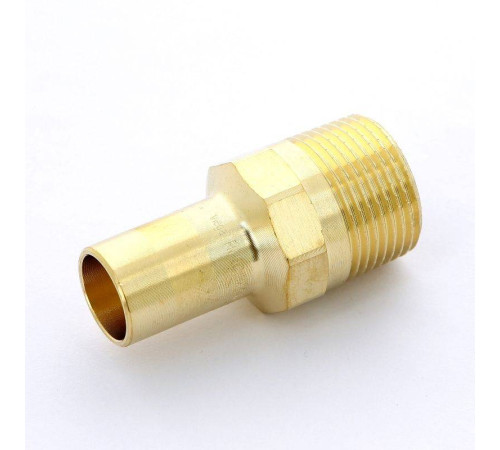 Переходник пресс Viega Sanpress 18 мм x 1/2 НР бронза 285081