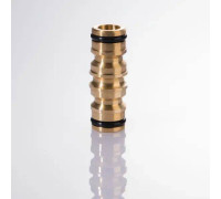 Соединитель двусторонний REHAU системный 1/2 в блистере 249586