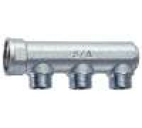 Коллектор концевой FAR 3/4 ВР на 3 выхода 1/2 НР межосевое 36 мм FK 3225 34