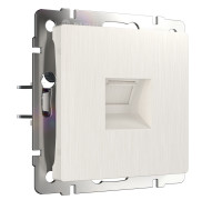 Розетка Ethernet RJ-45 (перламутровый рифленый) W1181013