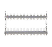 Коллекторный блок Kromwell 1x3/4 EK 12 выходов с термостатическими вставками KW.SM6506125