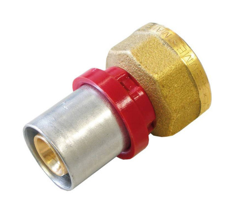 Муфта TIEMME 16x3/4 ВР для металлопластиковых труб пресс 1650116