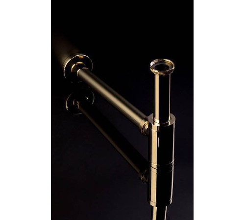 Сифон для раковины Boheme золото глянцевое 608-2