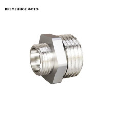 Ниппель редукционный LD Pride 1 x 1/2 никелированный LD.67.503.25х15