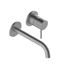 Внешняя часть смесителя для раковины BOSSINI TEO Z00730.094 без донного клапана Шлифованный никель Z00730.094